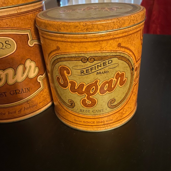 Very Rare Bakers Brand Tin Containers - Picture 5 of 11